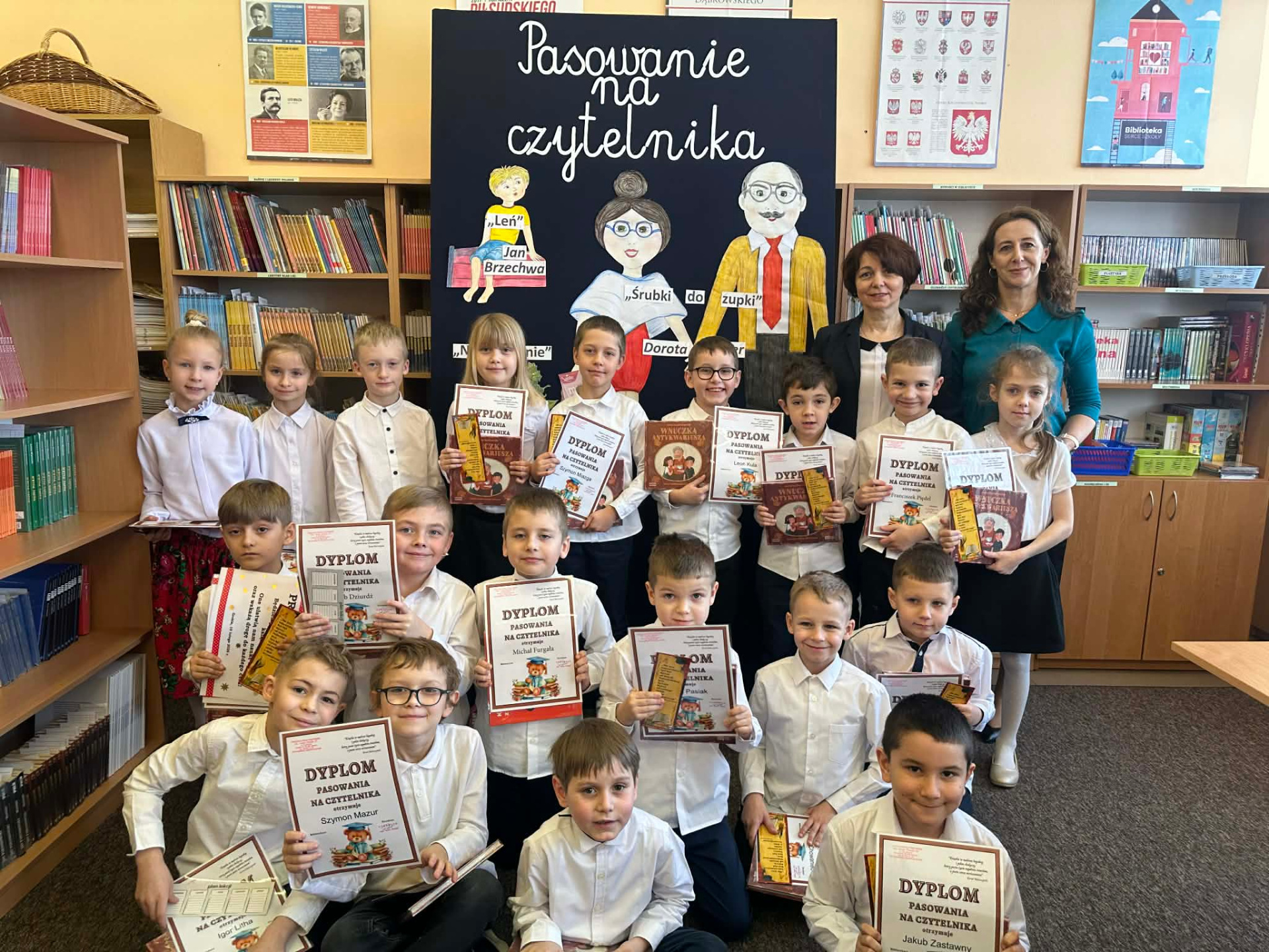 Pasowanie na czytelnika biblioteki szkolnej